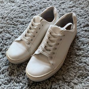 H&M white sneakers sz 8